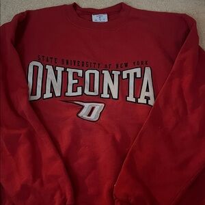 Champion Red Eco Sweatshirt